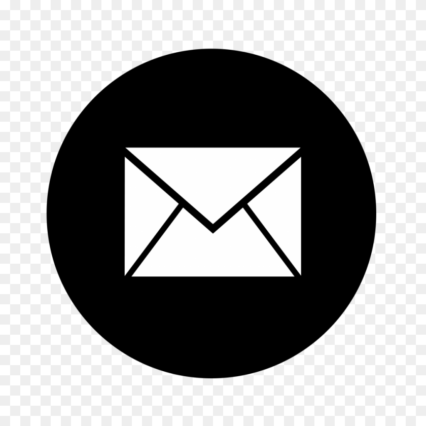 940x940 Email Logo Black Png Pictures - Email Logo PNG