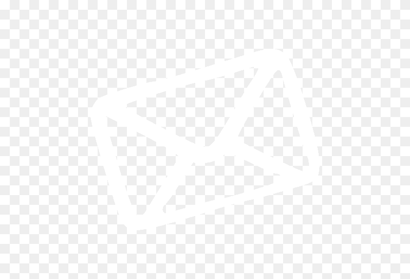 512x512 Email Logo White Png, Mary Lou Maher - Email Logo White PNG