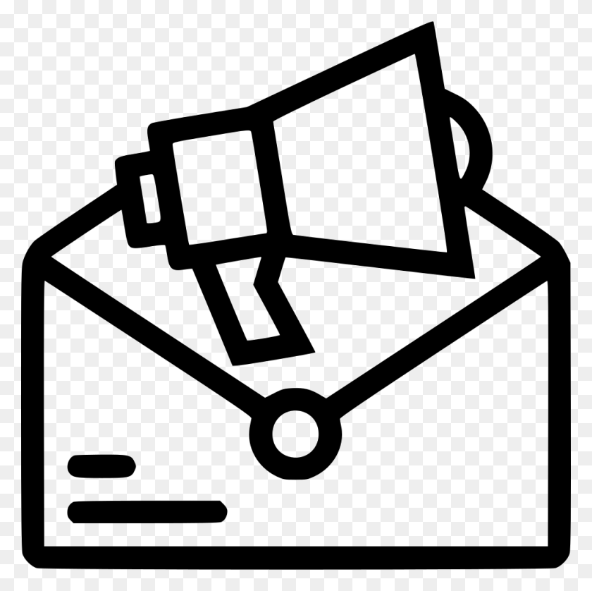 980x978 Email Marketing Png Icon Free Download - Marketing Icon PNG