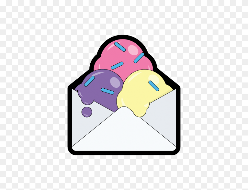 800x600 Email With Sprinkles - Sprinkles PNG