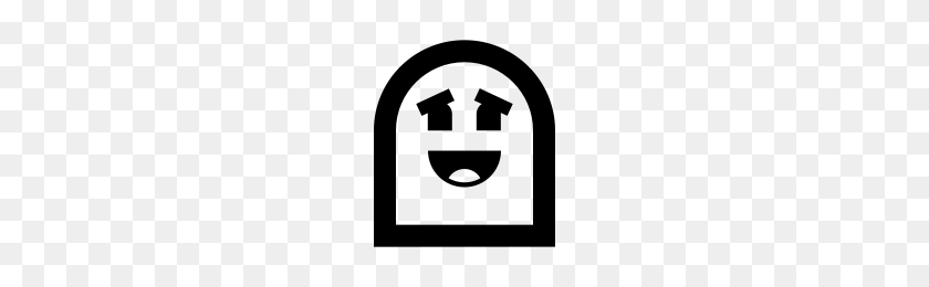 200x200 Embarrassed Ghost Emoji Icons Noun Project - Ghost Emoji PNG