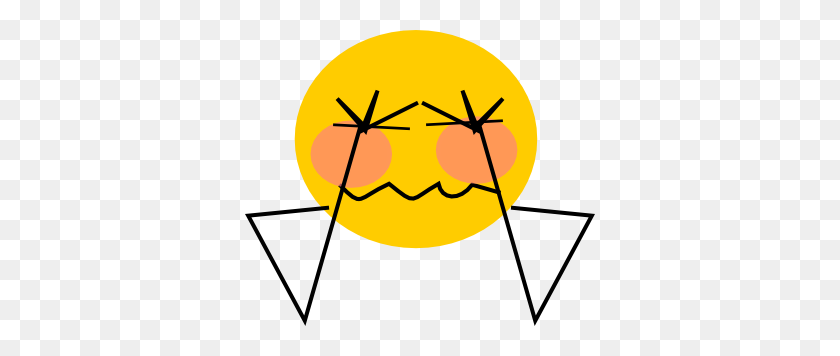 350x296 Embarrassed Smiley Emoticon Images Pictures - Embarrassed Clipart