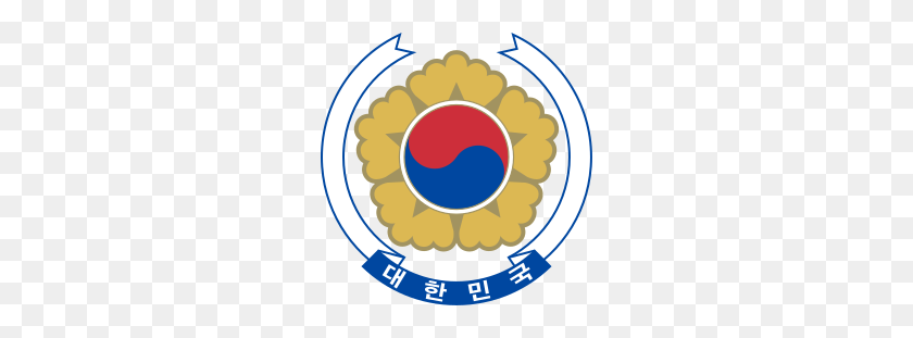 250x251 Emblema De Corea Del Sur - Bandera De Corea Del Sur Png