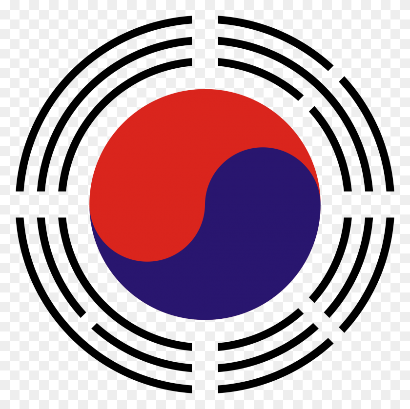 2000x2000 Герб Южной Кореи - Южная Корея Png