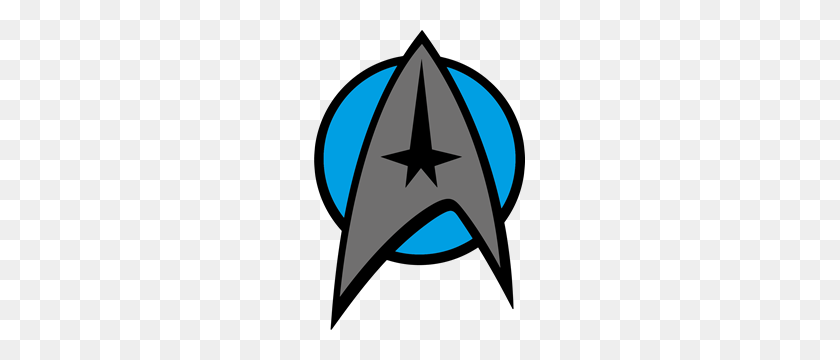 211x300 Emblem Star Trek Logo Vector - Star Trek Clip Art