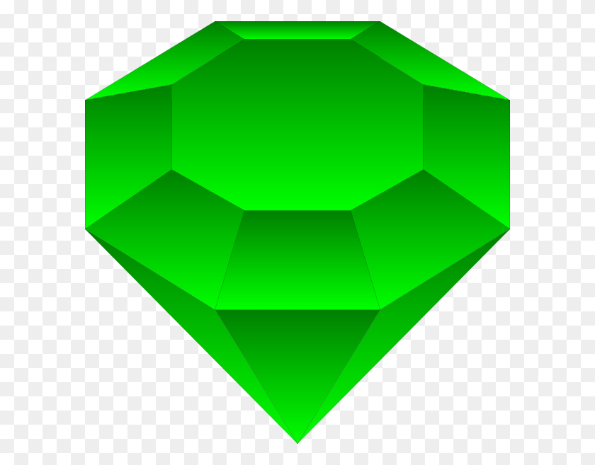 600x597 Emerald Png Images Free Download, Green Emerald Png - Green Line PNG