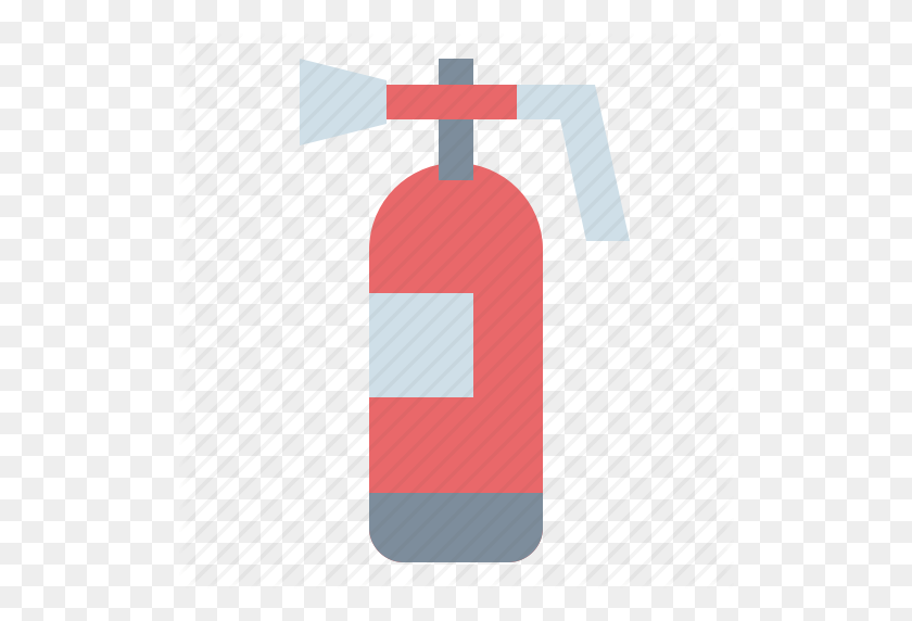 512x512 Emergency, Extinguisher, Fire, Firefighting, Safety Icon - Fire Extinguisher PNG