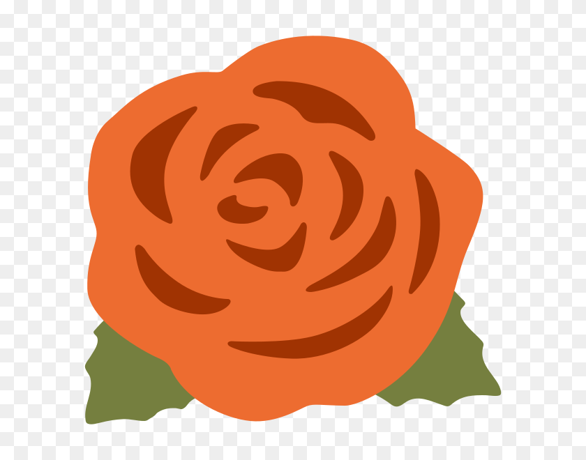 600x600 Emoji - Rose Emoji PNG