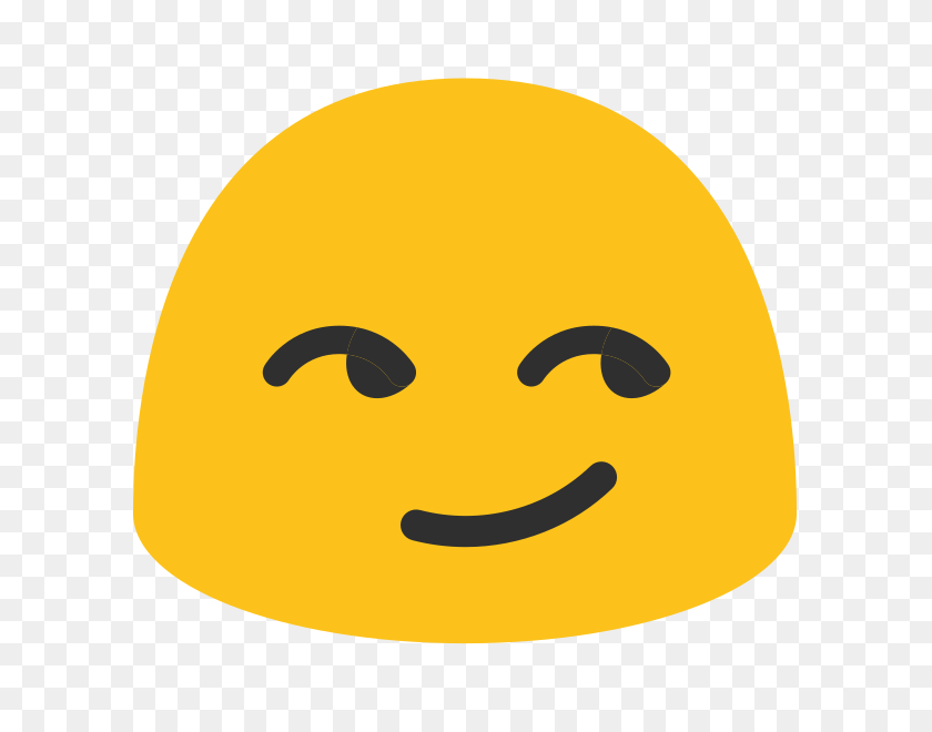 600x600 Emoji - Smirk Emoji PNG