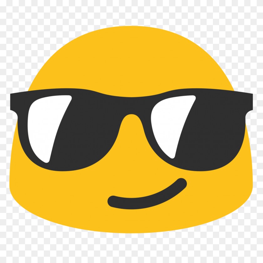 1024x1024 Emoji - Gafas De Sol Emoji Png