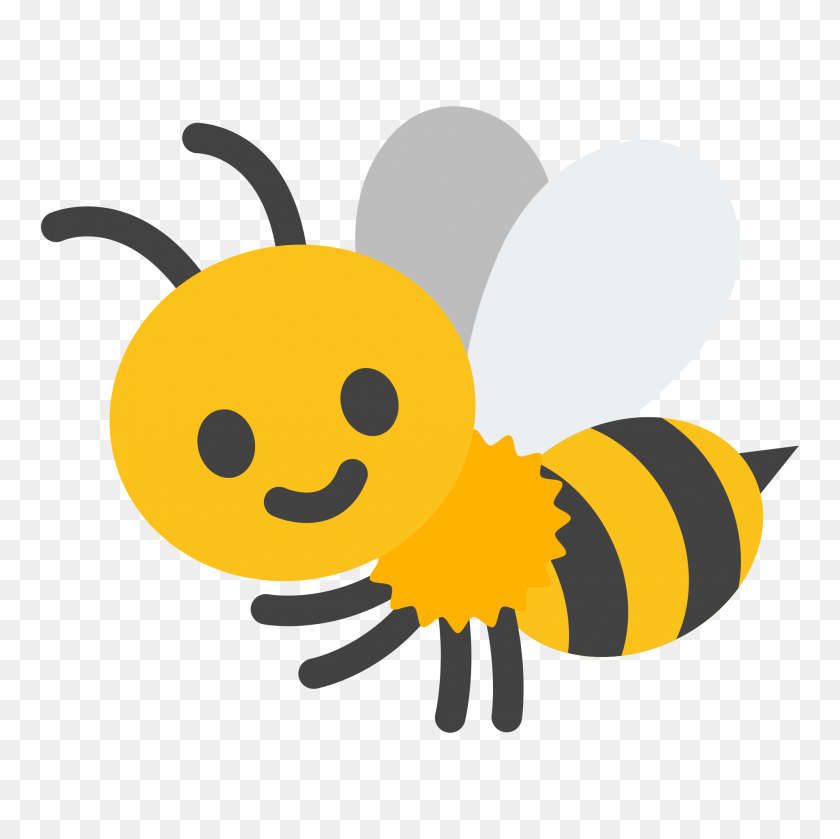 2000x2000 Emoji - Пчела Emoji Png