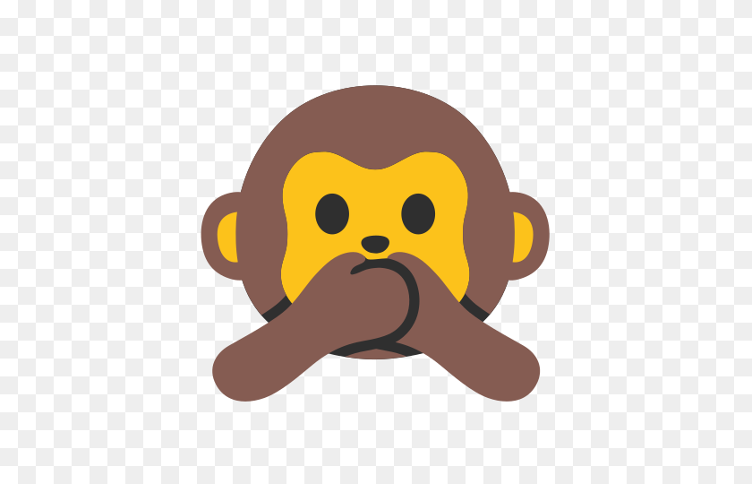 480x480 Emoji - Обезьяна Emoji Png