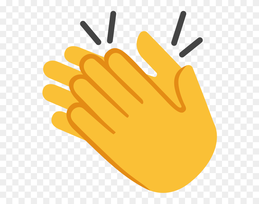 600x600 Emoji - Clapping Hands Clipart