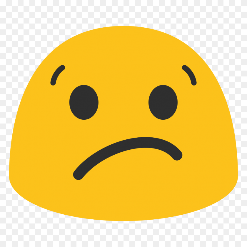 1024x1024 Emoji - Confused Face PNG