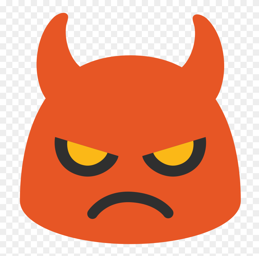 768x768 Emoji - Devil Emoji PNG