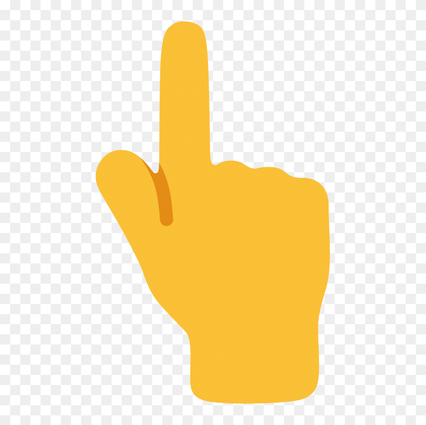 2000x2000 Emoji - Finger Emoji PNG