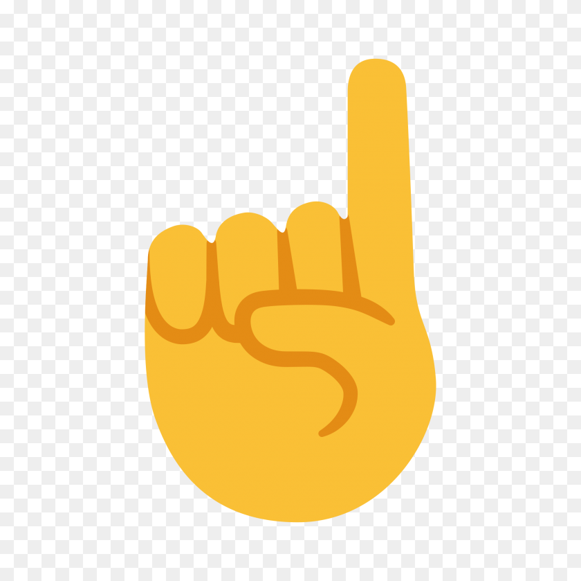 2000x2000 Emoji - Палец Emoji Png