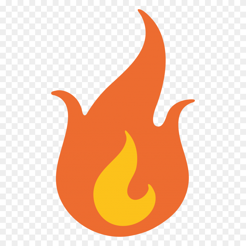 2000x2000 Emoji - Flame Emoji PNG