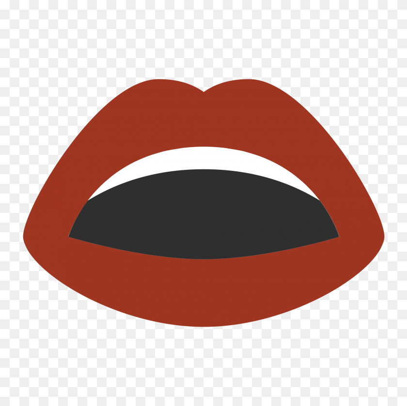 2000x2000 Emoji - Lips Emoji PNG