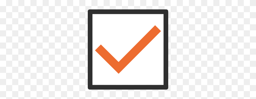 266x266 Emoji Android Ballot Box With Check - Check Emoji PNG