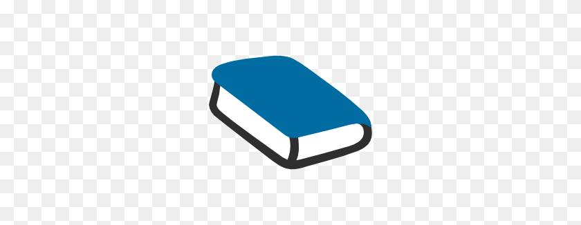 266x266 Emoji Android Libro Azul - Libro Emoji Png