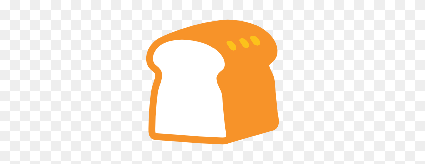 266x266 Emoji Android Bread - Bread PNG