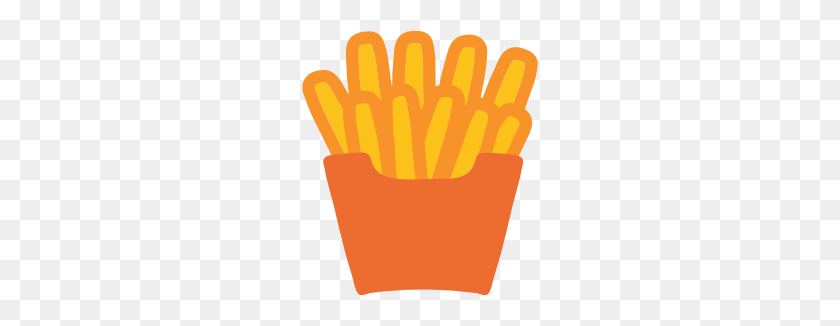 266x266 Emoji Android French Fries - French Fries PNG