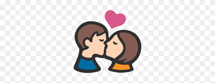 Emoji Android Kiss - Kiss Emoji Clipart