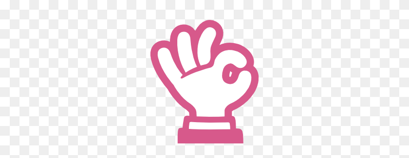 266x266 Emoji Android Ok Hand Sign - Ok Emoji PNG