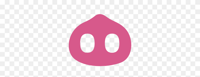 266x266 Emoji Android Pig Nose - Pig Nose Clipart