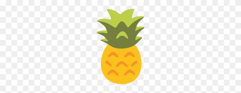 266x266 Emoji Android Pineapple - Pinapple PNG