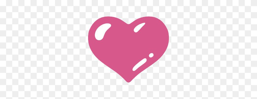 266x266 Emoji Android Purple Heart - Purple Heart Emoji PNG
