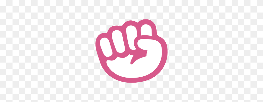 266x266 Emoji Android Raised Fist - Raised Fist Clip Art