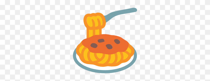 266x266 Emoji Android Spaghetti - Спагетти Клипарт Бесплатно