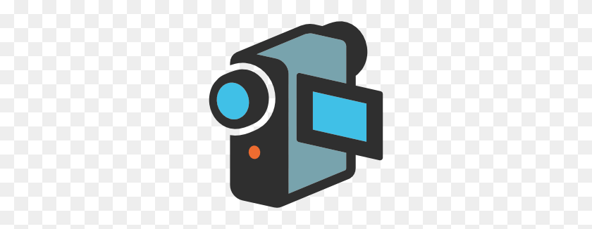 266x266 Emoji Android Video Camera - Camera Clipart Transparent Background