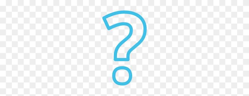 266x266 Emoji Android White Question Mark Ornament - Question Mark Emoji PNG