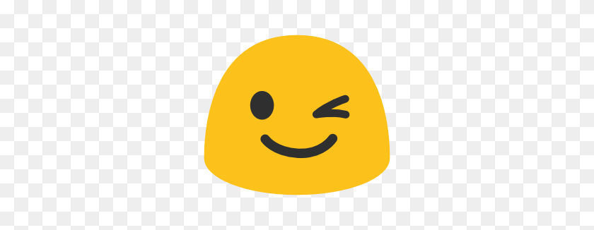Cute Winking Emoticon Wink Emoji Png Stunning Free Transparent