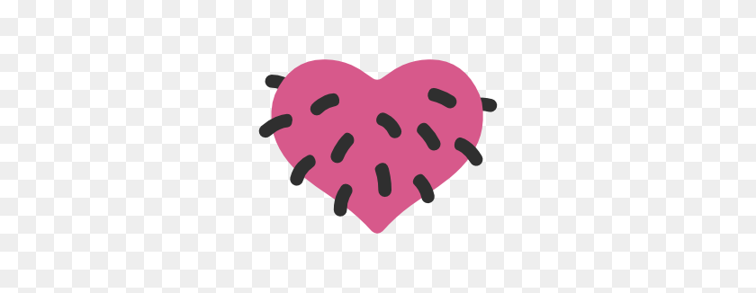 266x266 Emoji Android Corazón Amarillo - Corazón Amarillo Emoji Png