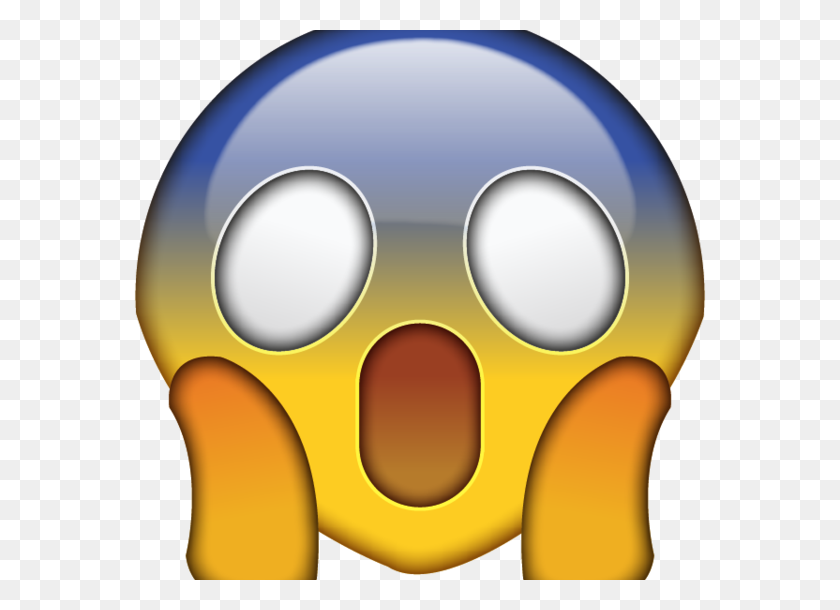 600x550 Emoji Art - Worried Emoji PNG