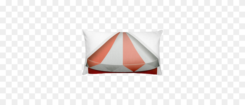 300x300 Emoji Bed Pillow - Circus Tent PNG