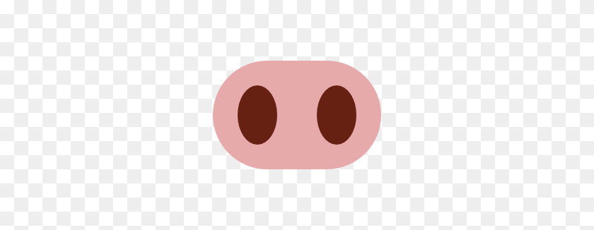 266x266 Emoji Clipart Nose - Pig Nose Clipart