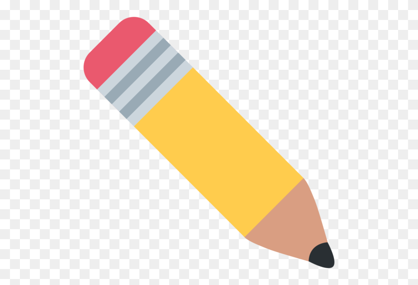 512x512 Emoji Clipart Pencil - Lapiz Clipart