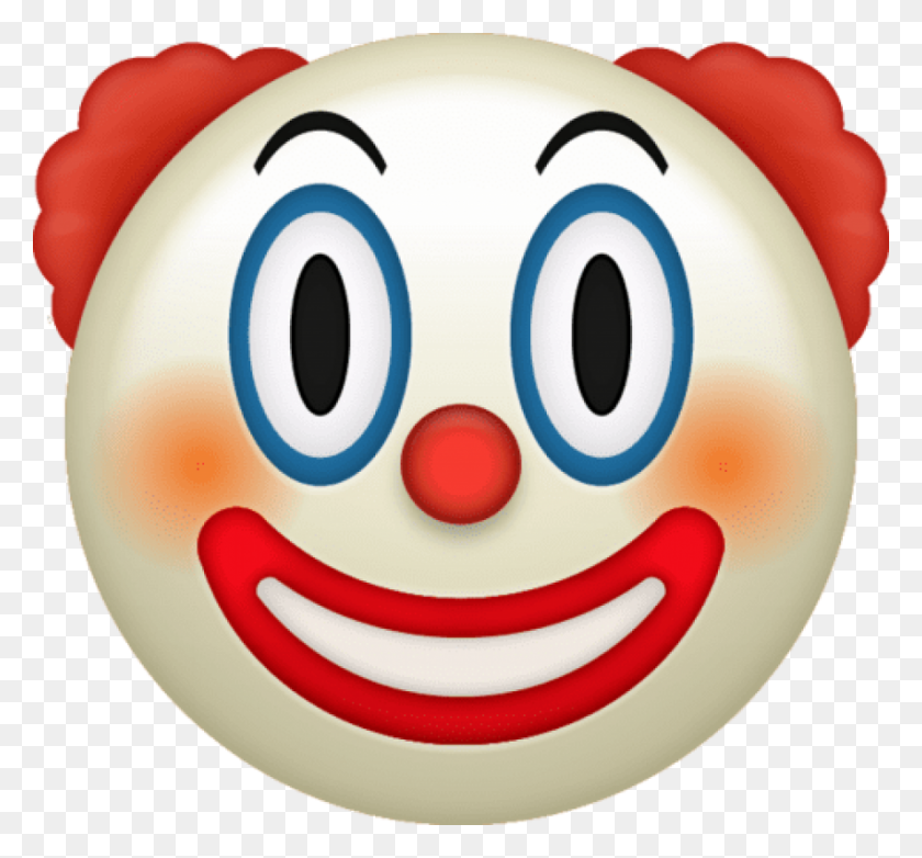 850x787 Emoji Clown Emoji Png - Sleeping Emoji PNG