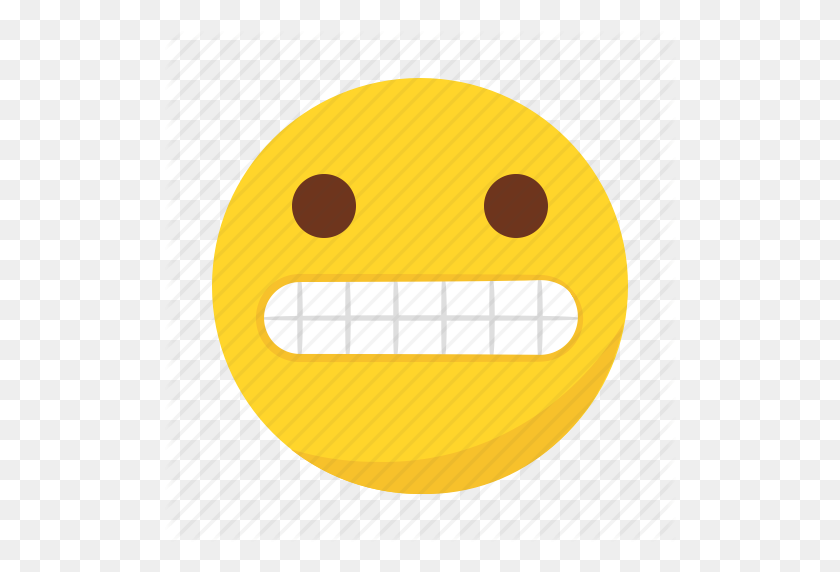 512x512 Emoji, Emoticon, Falso, Feliz, Icono De Sonrisa - Sonrisa Emoji Png