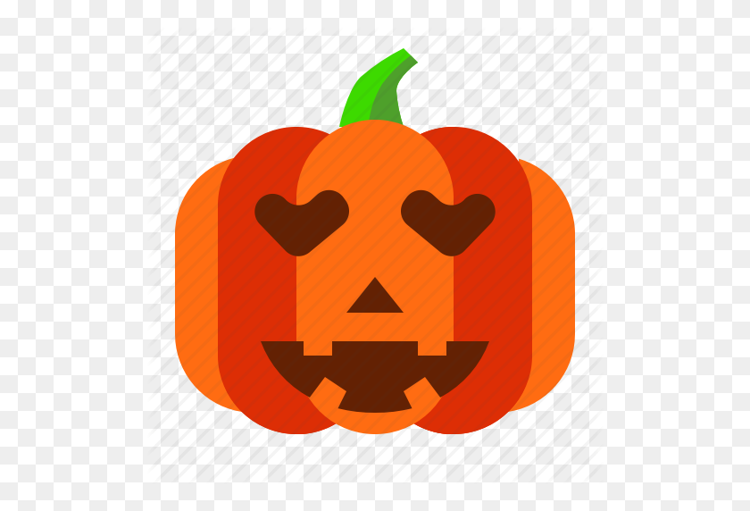 512x512 Emoji, Emoticon, Halloween, Linterna, Encantador, Calabaza, Icono Espeluznante - Calabaza Emoji Png