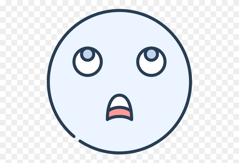 512x512 Emoji, Emoción, Emocional, Cara, Icono De Pensamiento Free Of Emoji - Cara De Pensamiento Emoji Png