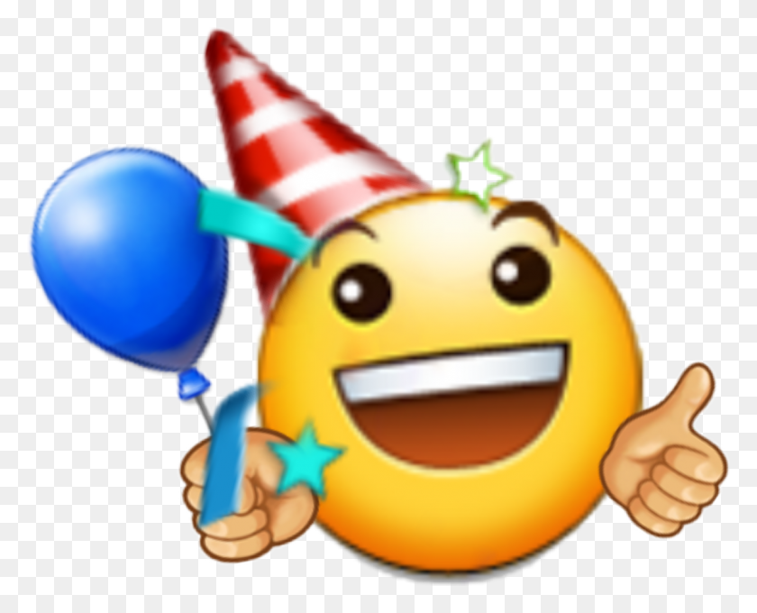 1146x912 Emoji Emotions Birthday Happy Happybirthday Sticker Fre - Birthday Emoji Clipart