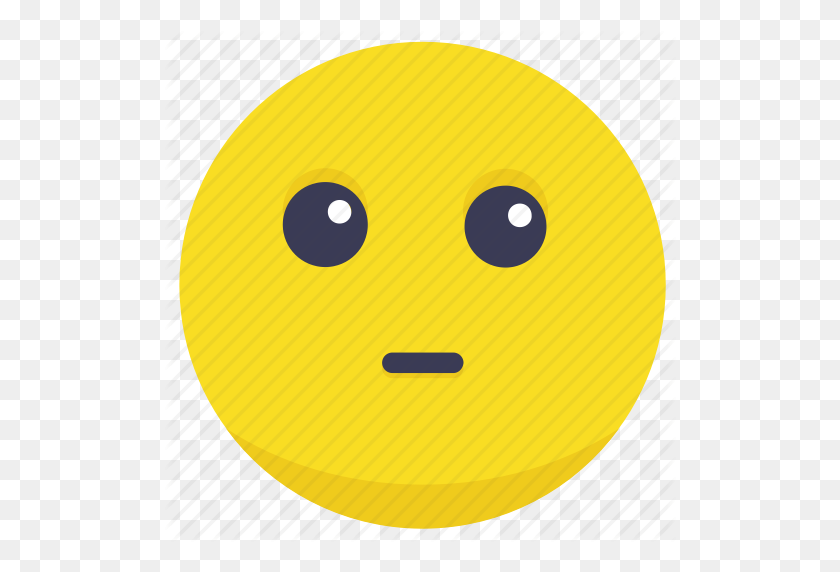 512x512 Emoji, Expression, Face, Think, Thinking Icon - Think Emoji PNG