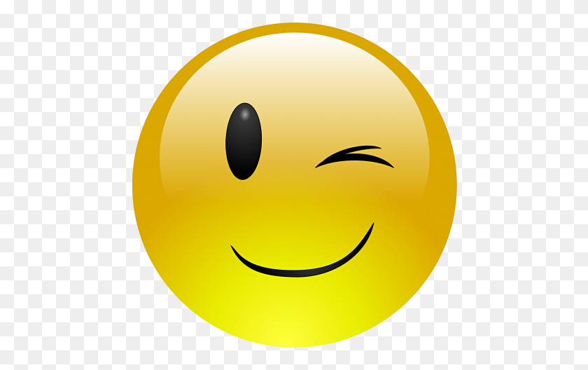2560x1536 Emoji Face Clipart Wink - Wink Emoji PNG