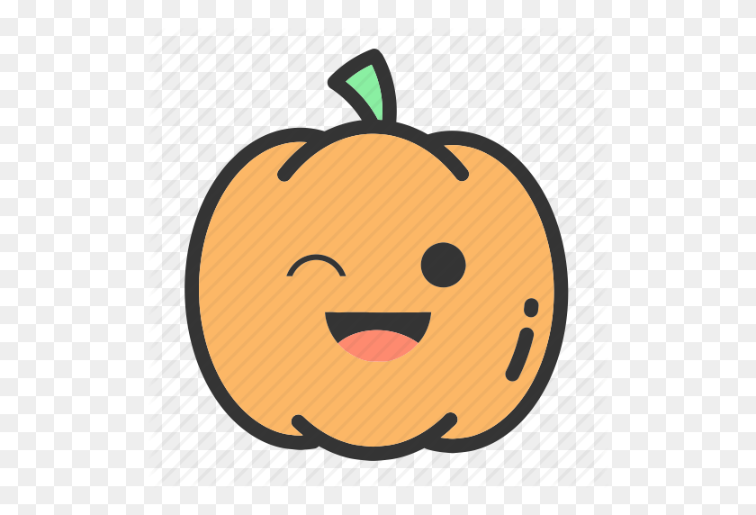 512x512 Emoji, Face, Fruit, Holloween, Pumpkin, Pumpkins Icon - Тыквенная Голова Png